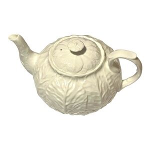 Wedgwood Countryware Bone China cabbage teapot cottagecore entertaining elegant